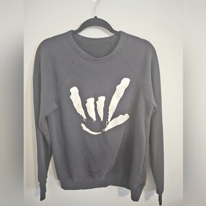 BY MARA Black ASL Sweatshirt